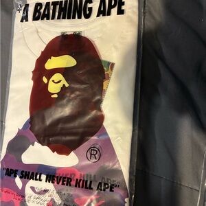 A Bathing Ape White Short Sleeve Tee